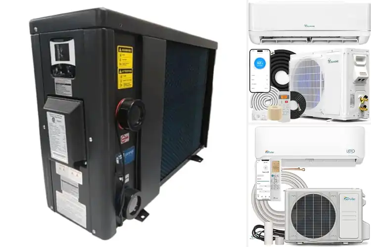 Detailed view of Best 208 230V Inverter Technology Heat Pumps