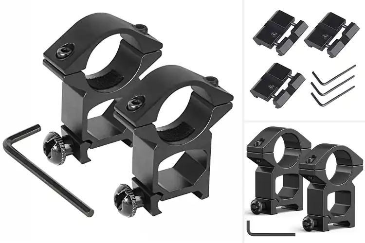 Detailed view of Best 20mm Weaver Mounts