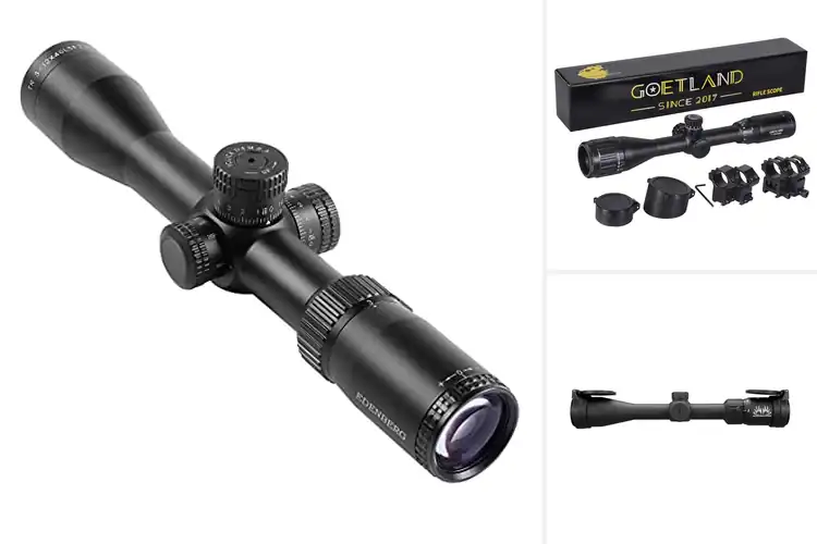 Detailed view of Best 3-12×40 Rifle Scopes for Precision & Reliability