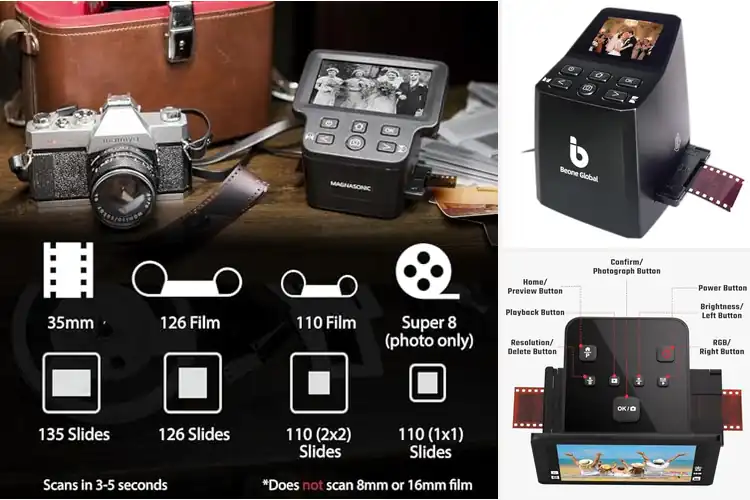 Detailed view of Best 35mm Scanners