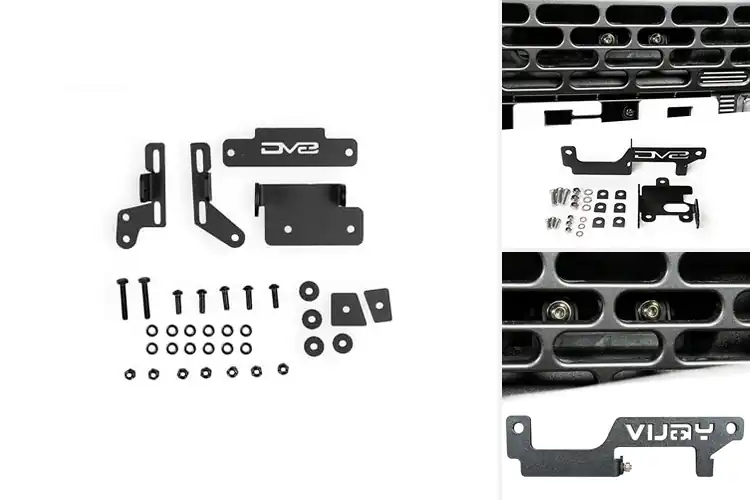 Detailed view of Best ACC Relocation Brackets