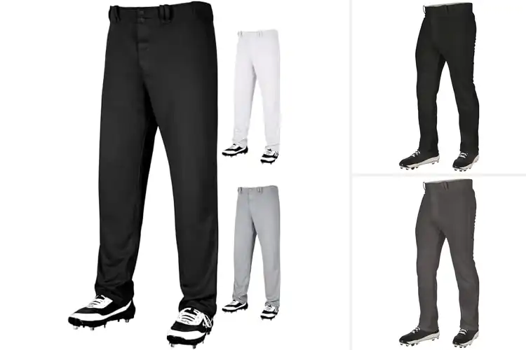 Detailed view of Best Adjustable Length Baseball Pants