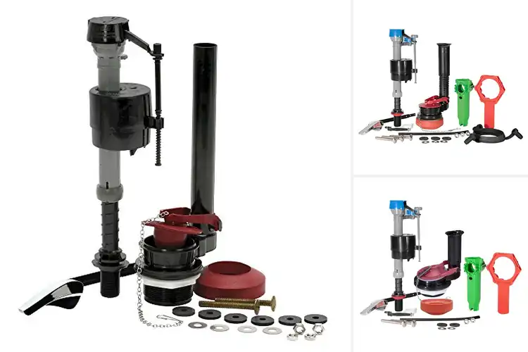 Detailed view of Best All In One Toilet Tank Repair Kit