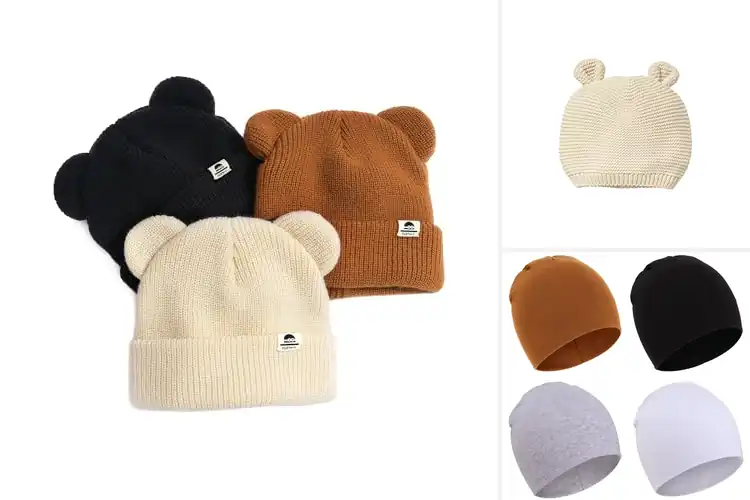 Detailed view of Best Baby Knit Cap: 10 Adorable, Cozy & Adjustable Options