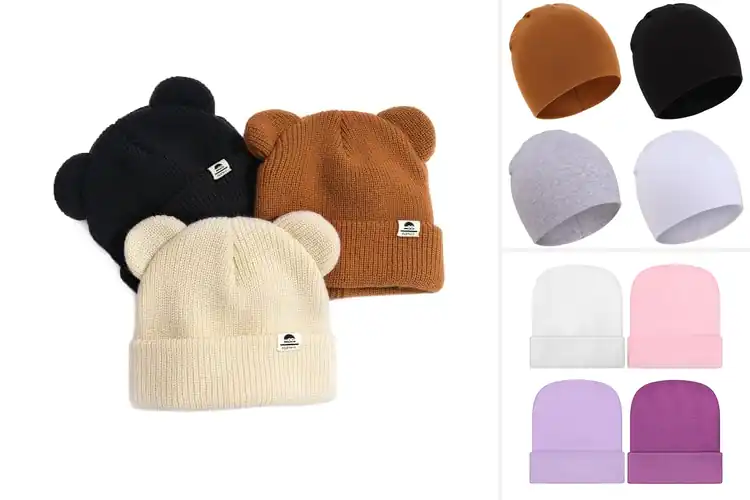 Detailed view of Best Baby Knit Caps: Keep Your Little One Warm & Stylish