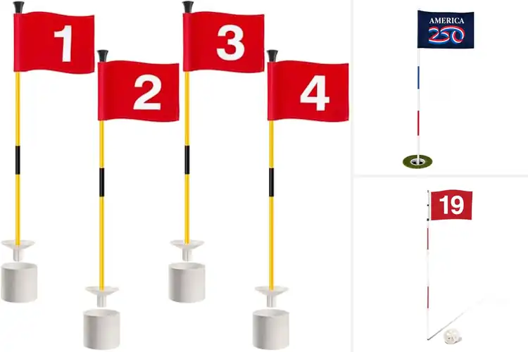 Detailed view of Best Backyard Golf Flag Kits for Pro-Level Practice