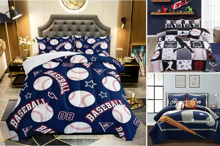 Detailed view of Best Baseball Bedding Sets