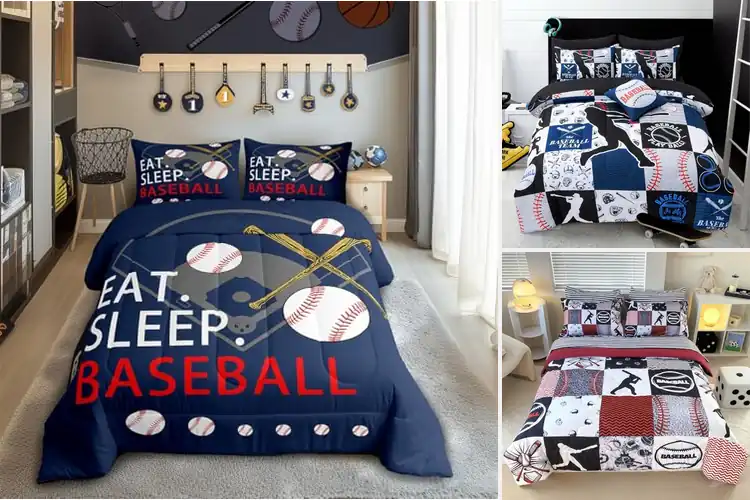 Detailed view of Best Baseball Themed Bedding for Boys