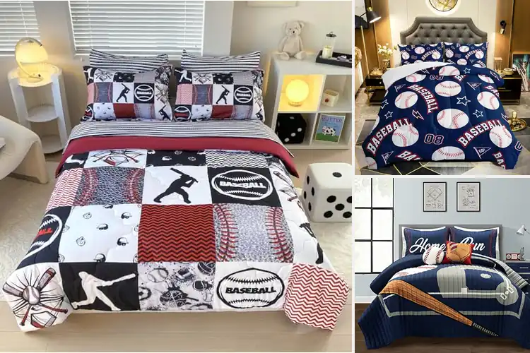 Detailed view of Best Baseball Themed Bedding for Stylish Room Makeovers