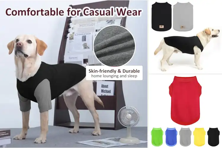 Detailed view of Best Breathable Cotton Dog Shirts For Hot Weather