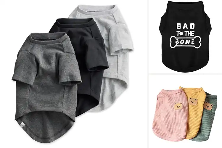 Detailed view of Best Breathable Cotton Dog Shirts