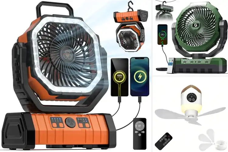 Detailed view of Best Camping Fans: Top 10 Picks for Cool Outdoor Adventures