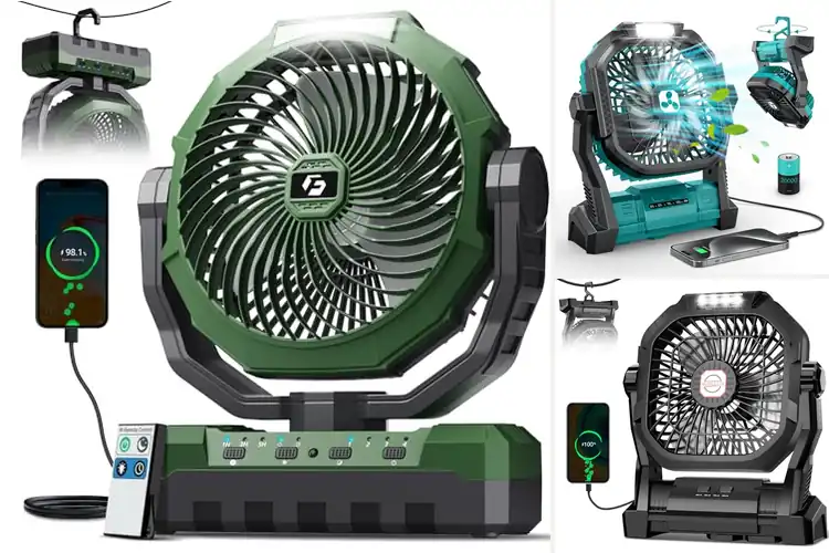 Detailed view of Best Camping Power Fans