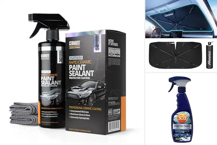 Detailed view of Best Car Protection: Defend Against Sun, Dirt & Scratches