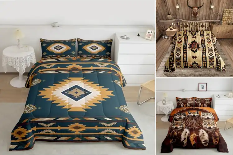 Detailed view of Best Comforter Set For Indians Twin Printed