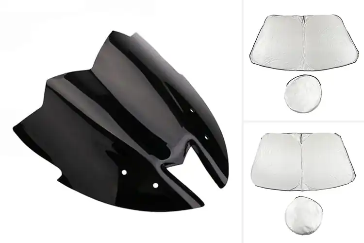 Detailed view of Best Commuter Windshields: Ride Smooth, Stay Cool