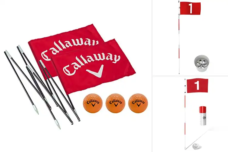 Detailed view of Best Driving Range Flag Poles for Backyard Practice
