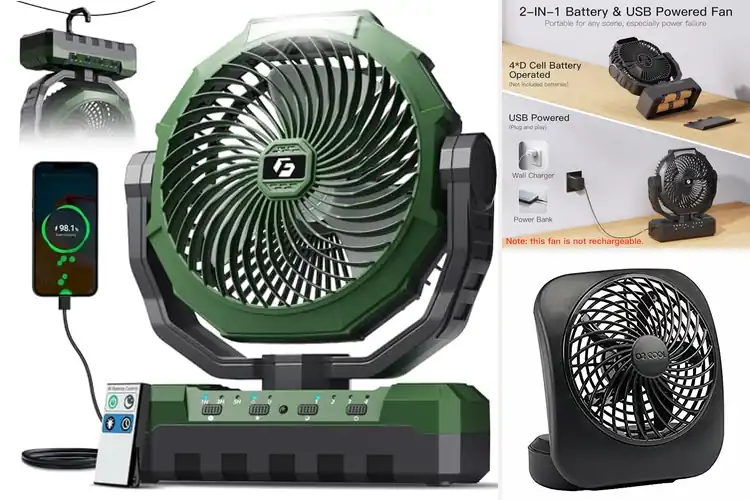 Detailed view of Best Durable Battery Operated Fan: Ultimate Cooling Guide