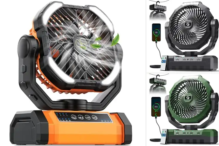 Detailed view of Best Durable Camping Fan: Top 10 Picks for Cool Adventures