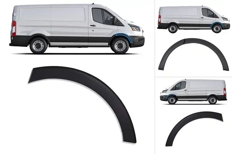 Detailed view of Best Durable Fender Flare Molds for Transit