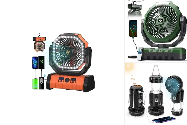 Detailed view of Best Emergency Fans: Stay Cool & Prepared in Any Situation