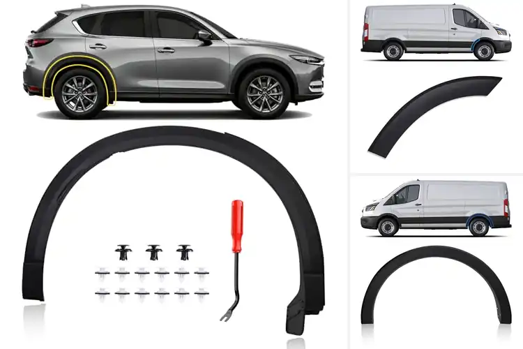 Detailed view of Best Fender Flare Molding Trims