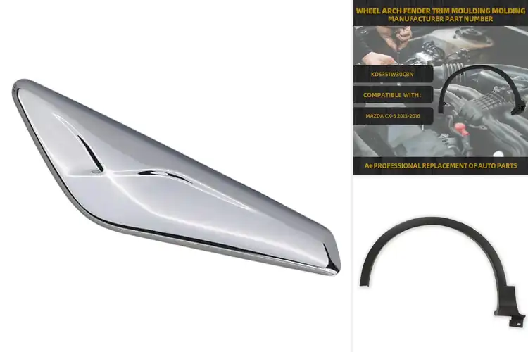 Detailed view of Best Fitting Front Driver Side Fender Trim