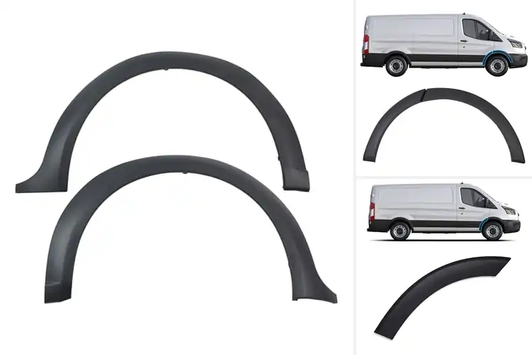 Detailed view of Best Ford Transit Fender Flares Upgrade