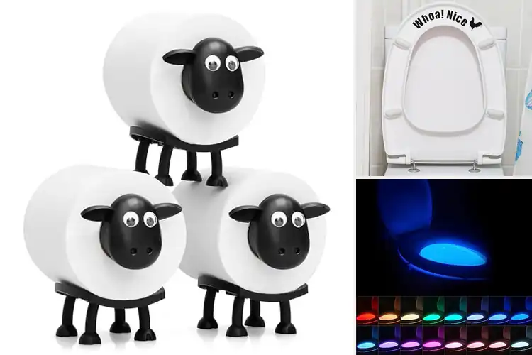 Detailed view of Best Funny Bathroom Accessories