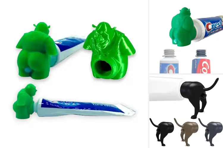 Detailed view of Best Funny Toothpaste Cap