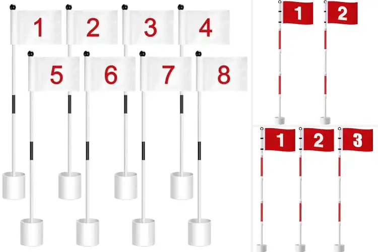 Detailed view of Best Golf Flagstick Sets: Top 10 Picks for Ultimate Practice