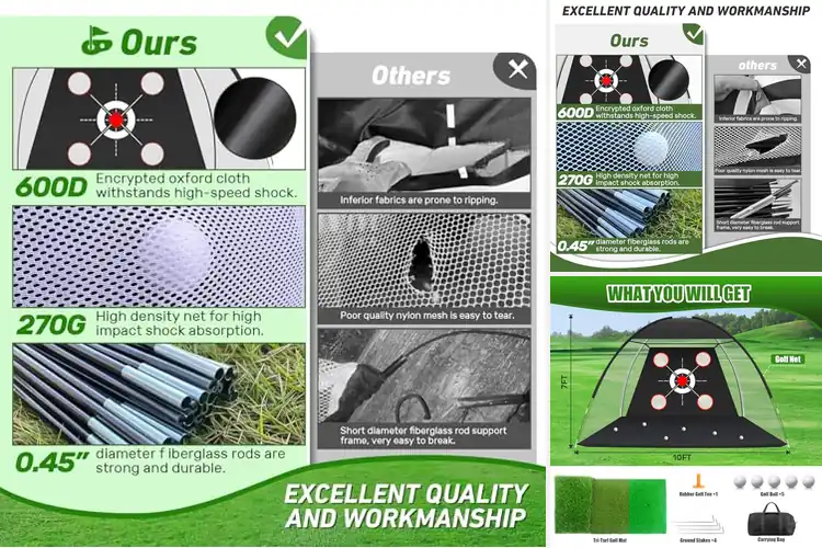 Detailed view of Best Golf Training Sets: 10 Top Picks to Elevate Your Game