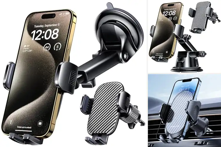 Detailed view of Best Hands Free Car Phone Holder For Driving
