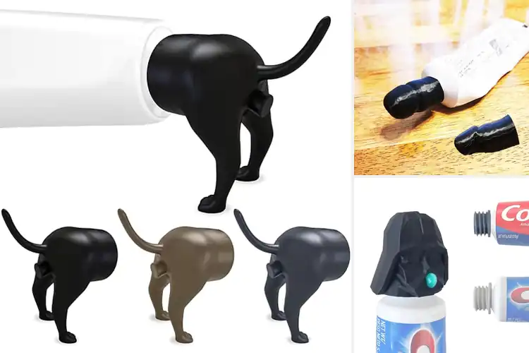 Detailed view of Best Humorous Toothpaste Topper Gift