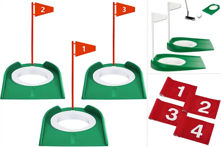 Detailed view of Best Indoor Golf Training Flags
