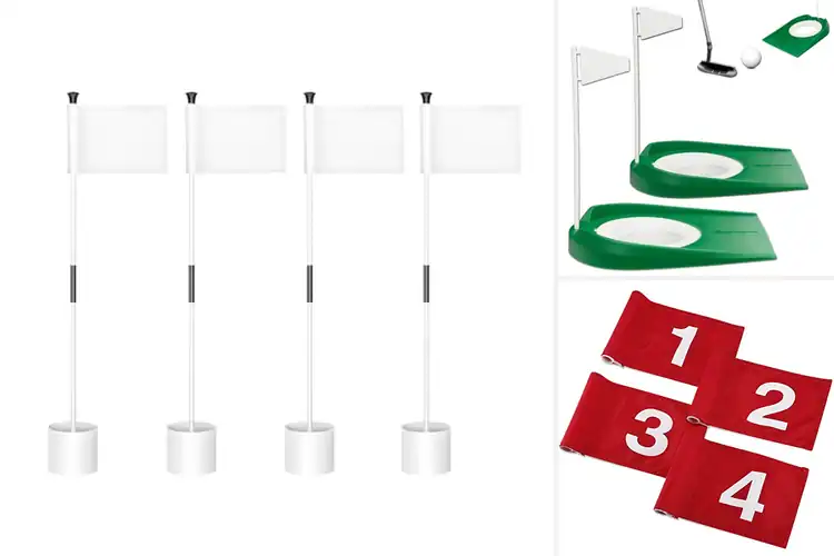 Detailed view of Best Indoor Putting Flags for Realistic At‑Home Practice