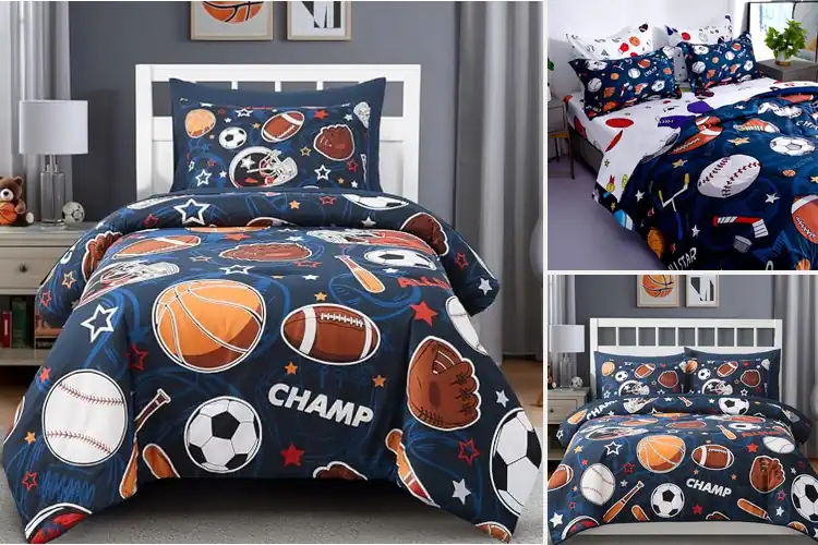 Detailed view of Best Kids Sports Comforters