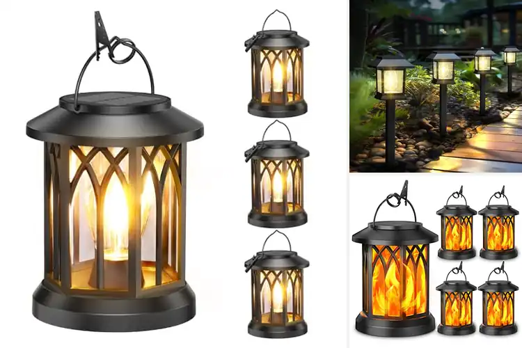 Detailed view of Best Landscape Solar Lanterns