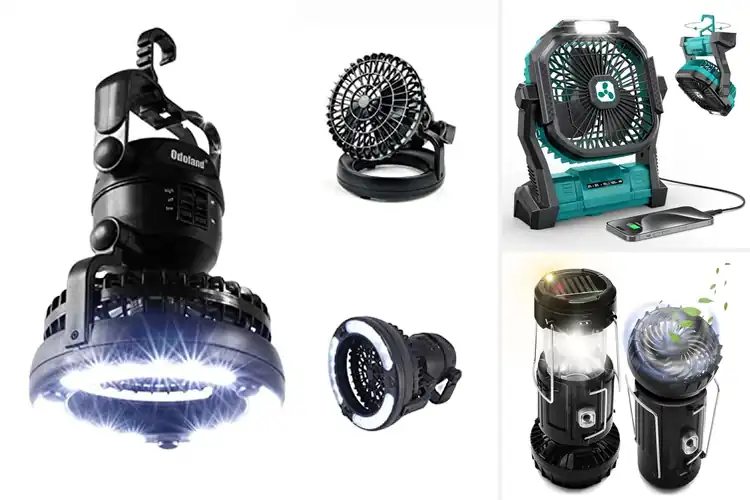 Detailed view of Best Lantern Fans for Cool, Bright Outdoor Comfort