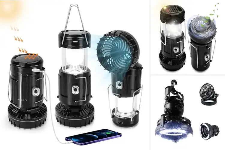 Detailed view of Best Lantern With Fan