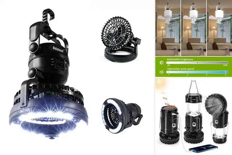 Detailed view of Best Lightweight Camping Fan Lantern