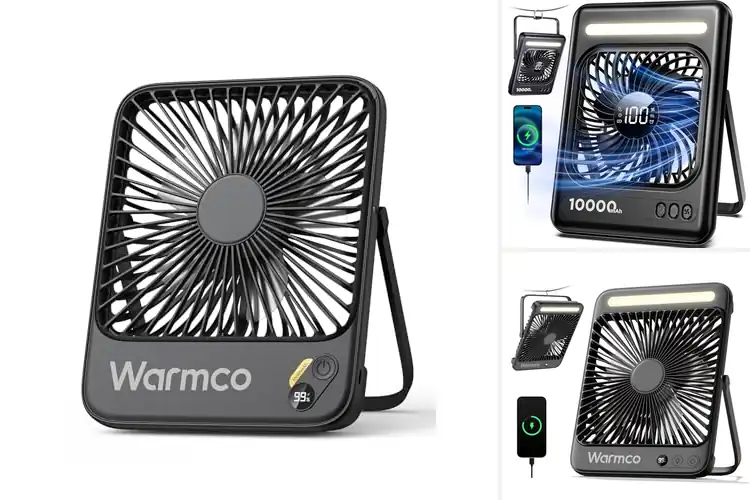 Detailed view of Best Low Noise Camping Fan For Sleep