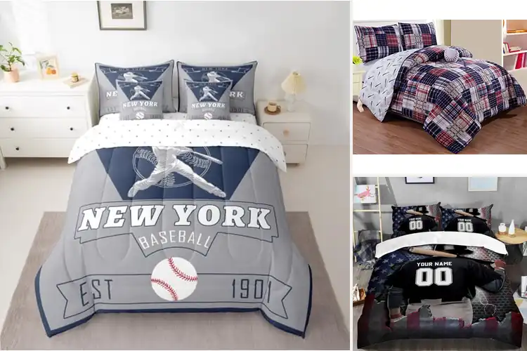 Detailed view of Best MLB Themed Comforter Sets