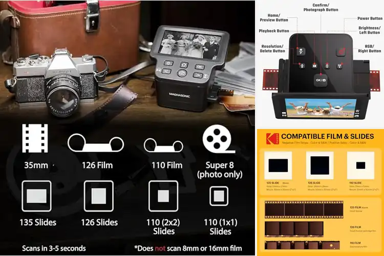 Detailed view of Best Negative Scanners