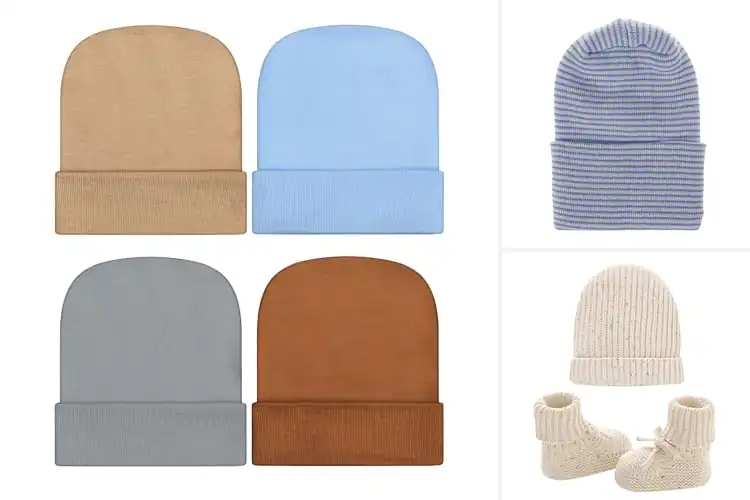 Detailed view of Best Newborn Baby Knit Caps: 10 Cozy & Stylish Picks
