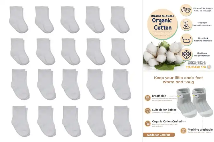 Detailed view of Best Newborn Sock Set