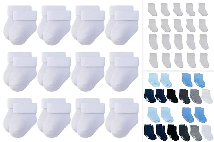 Detailed view of Best Newborn Sock Sets