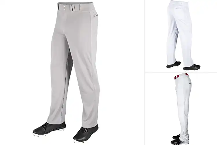 Detailed view of Best Open Bottom Baseball Pants