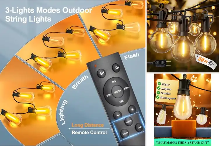 Detailed view of Best Patio Lights