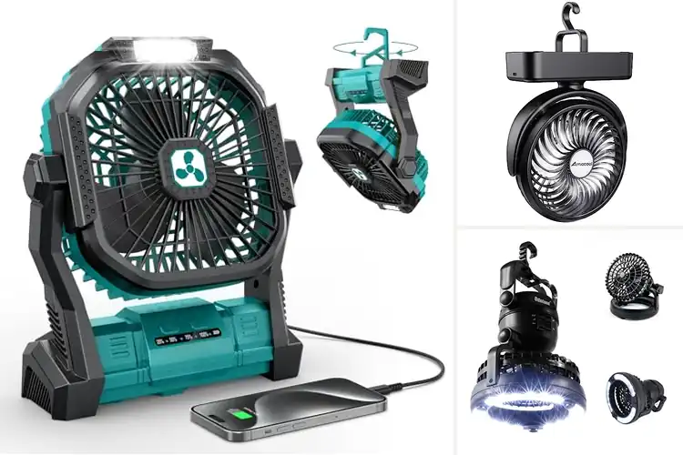 Detailed view of Best Portable Camping Fan Lantern